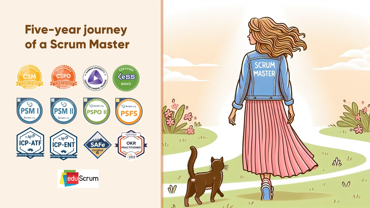 Five-year journey of a Scrum Master