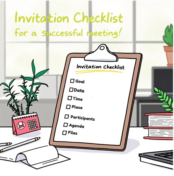 Invitation Checklist: The Key to a Successful Meeting